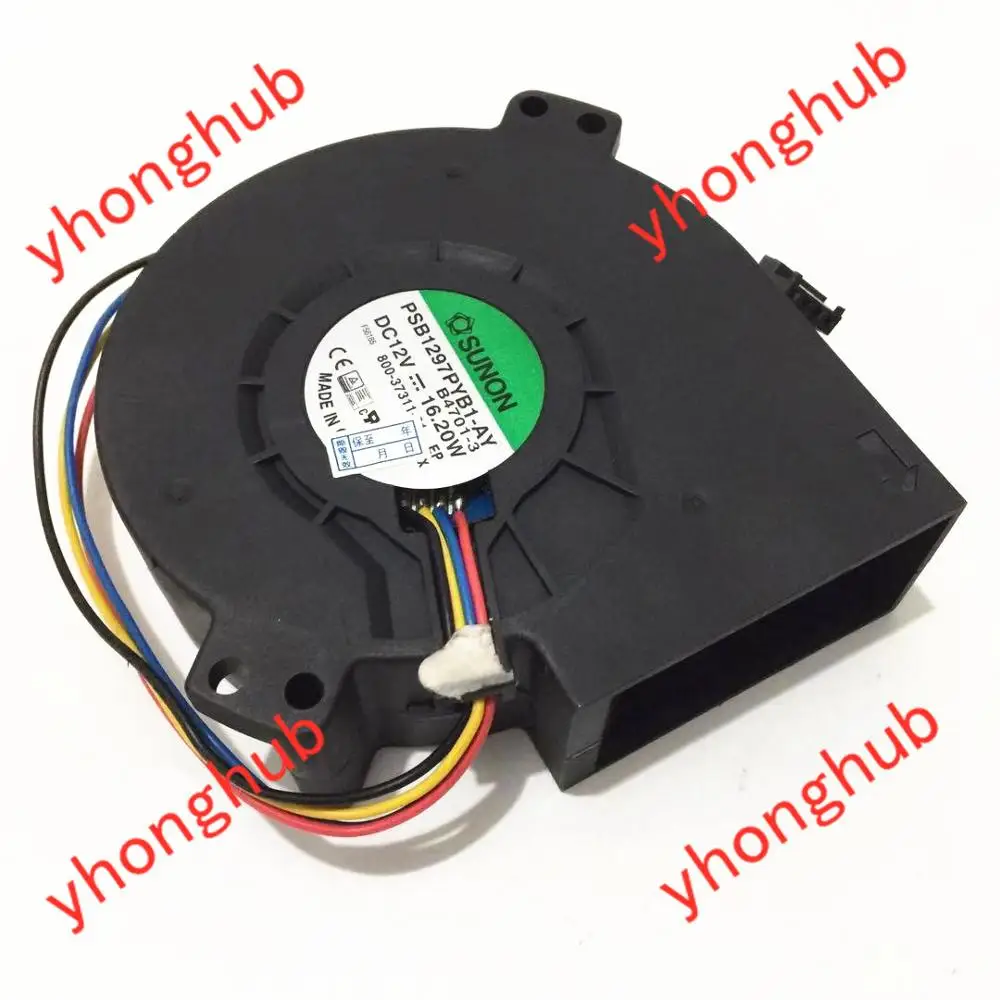 SUNON PSB1297PYB1-AY B4701-3 Сервер охлаждающий вентилятор AC/DC 12V 16 2 W 97x97x33 мм 4-провод |