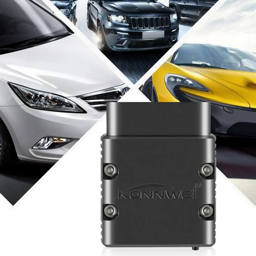 Konnwei KW902 ELM327 Bluetooth OBD2 автомобильный диагностический сканер неисправностей детектор инструмент считыватель кода OBDII автоматический сканер Интерфейс