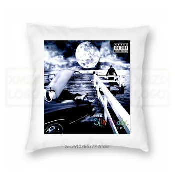 

Eminem The Slim Shady Lp Song List Uncensored Black Pillow case New Adult Women Men