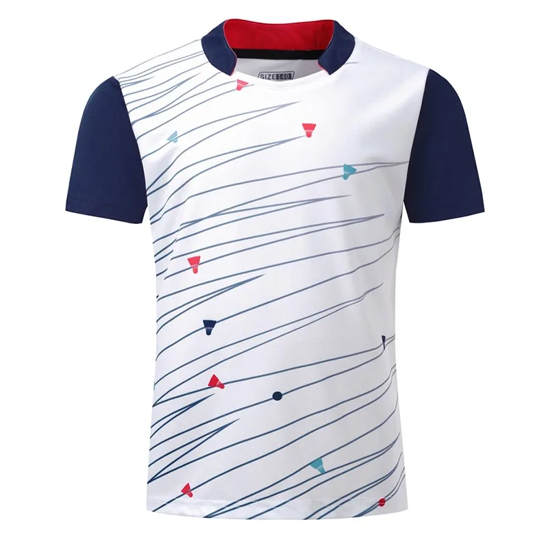 Short Sleeve T Shirt Sports Clothes Men Women Short Sleeve Tennis, Girls Badminton Tshirts, Child Table Tennis Jerseys Clothes, PingPong Kit Sportswear Clothing