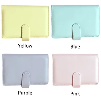 

Leather Notebook Cover Notebook Hard Cover Notebook Binder Paper Journal PU Planner Binder Diary with A6 filled PU Leather Cover