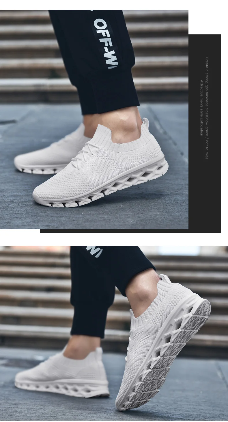 Мужская обувь для бега Париж Springblade привод 2,0 воздуха; Весенняя Уличная обувь; спортивная обувь без шнуровки на лезвие кроссовки