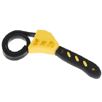 

Rubber Strap Wrench Adjustable Spanner Multi-Function Opener Repair Hand Tool