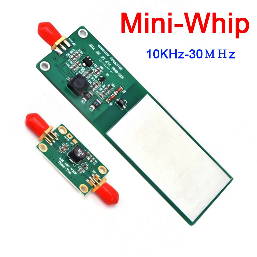 Активная антенна MiniWhip от 10 кГц до 30 МГц мини кнут Коротковолновая + AM HF VHF
