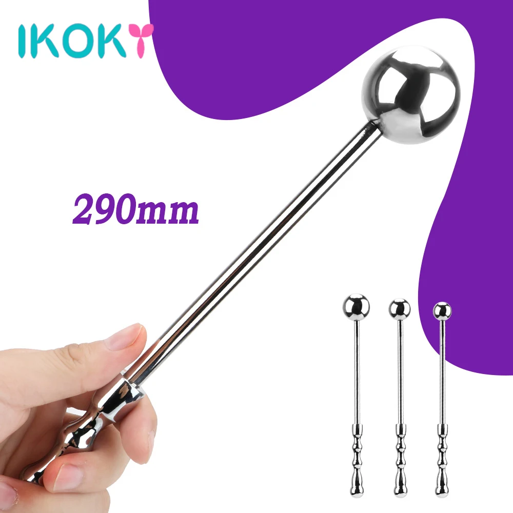 30-50mm Metal Butt Plug Anal Beads Sex Toys For Women Men Prostate Massager Long Dildo Anus Dilation Erotic Products Adult Games | Красота и