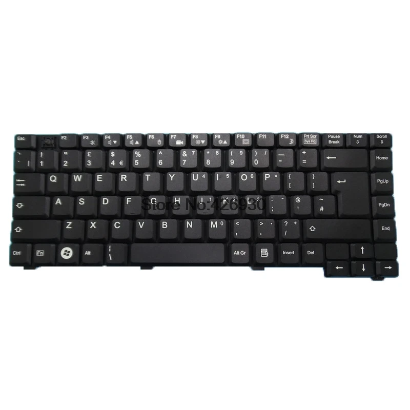 Ноутбук UK клавиатура для Fujitsu Amilo PI2530 PI2540 PI2550 XI2428 002-02686L-013 040-0156