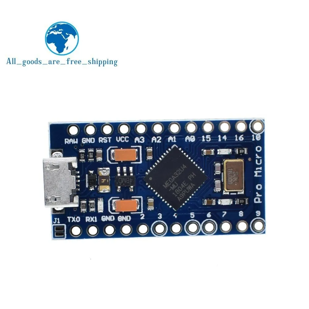 Завеса Pro Micro ATmega32U4 5V 16 МГц заменить ATmega328 для Arduino Pro Mini с 2 Row штыревые для Leonardo Mini Usb Интерфейс