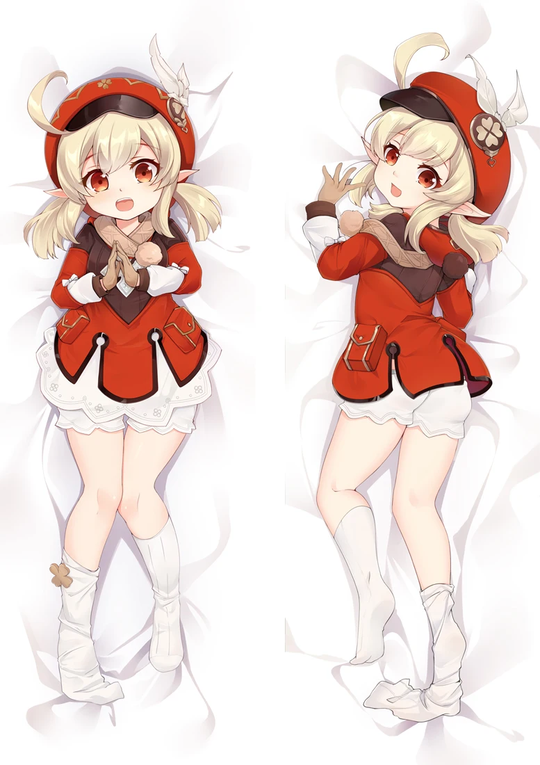 Funda Genshin Impact mona Cosplay, funda de almohada Dakimakura, accesorio para el cuerpo