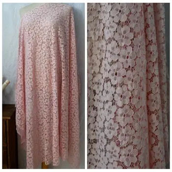 

Non-stretch Pink lace fabric 2 yards=1 lot, Home diy, table cloth, window cover, curtains lace fabric, lovely lace 2020 NEW