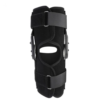 

Knee Brace Support Adjustable Pain Hinged Brace Knee Support Joint Orthosis Ligament Sport Injury Splint Sport Knee Pads