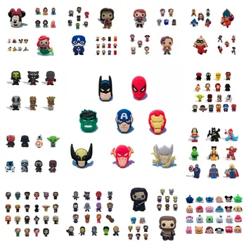 

18pcs/lot Avenger PVC Fridge Magnets Well-made Magnetic Sticker Souvenir Refrigerator Magnets Home Decor Kids Gift
