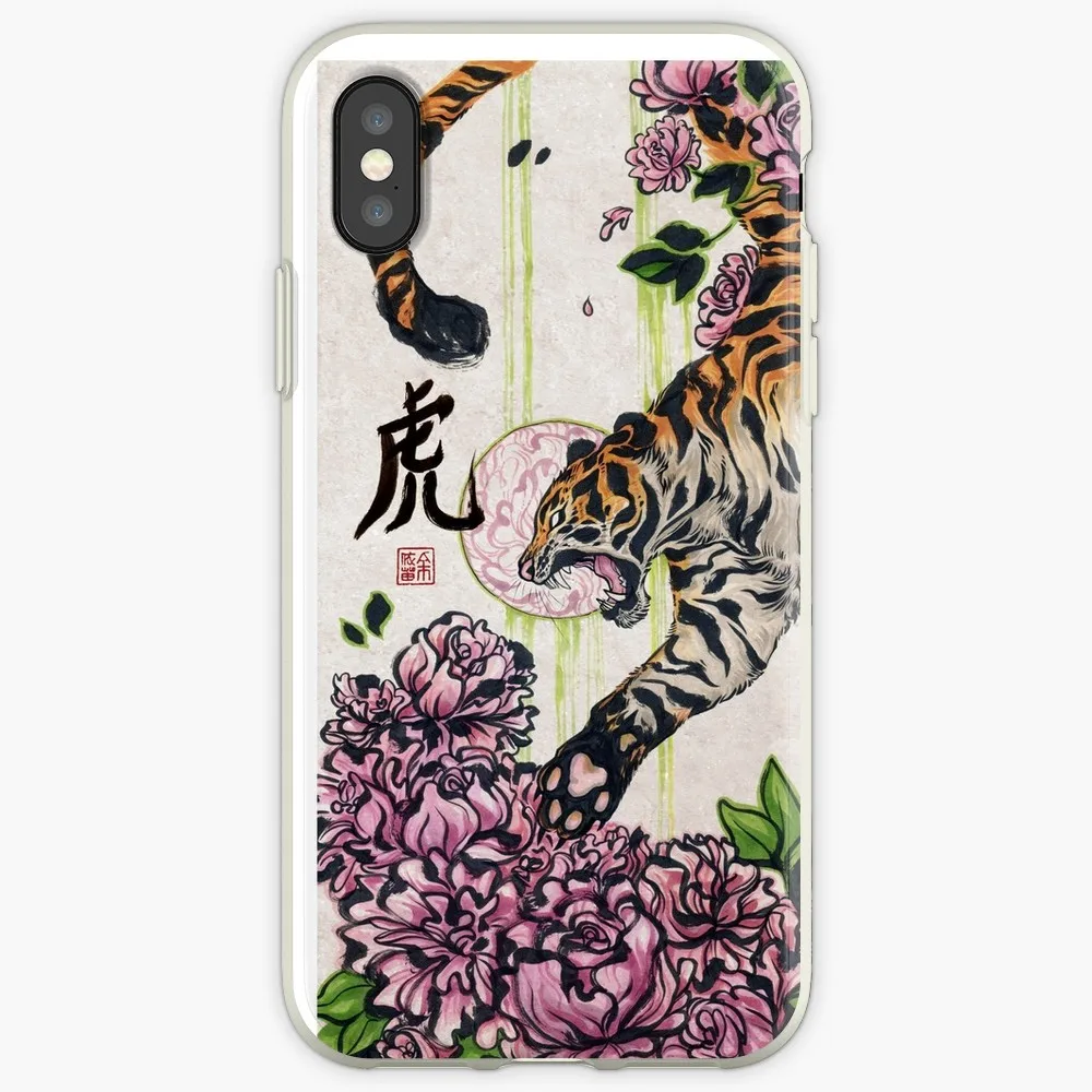 Тигр для iphone 11 X XS Max XR милый кот Том чехол 8 7 6 6S Plus Мягкий силиконовый прозрачный |