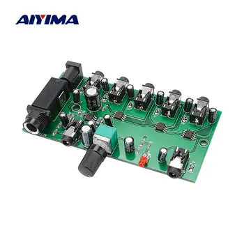 

AIYIMA Dynamic Microphone Amplifier Audio Board 3.5mm One Input Six Output Condenser Microphone Distributor DC5-18V Home Theater