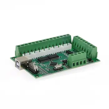 

5-Axis USB MACH3 CNC Breakout Board 100KHz Driver Motion Controller AM9587 dl45