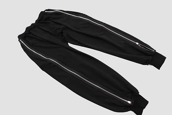 

2019 new fashion women's clothing Dancing sports overalls loose zipper harem pants