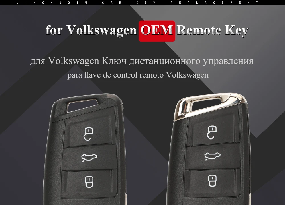Chiave/Telecomando Per Volkswagen T Cross Polo 2019 Skoda Golf Seat 2g6959752 /2g6959752d 3bt Keyless Fob - Oem 433mhz 5c/mqb49 Volkswagen - H30e39c65ff524fd5be5ba4b70ff64de2n