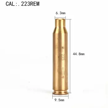 

High Quality CAL.223 Cartridge Red Laser Bore Sighter Boresighter Sighting Sight Boresight Colimador For Hunting Rifle