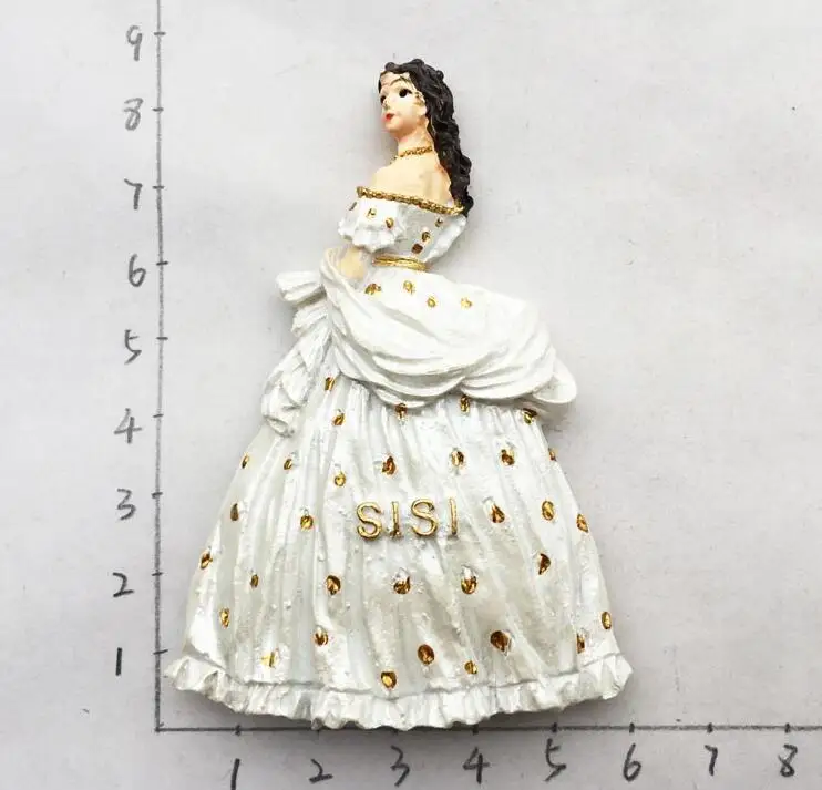 Принцесса sissi Австрия 3d магниты на холодильник креативные сувениры