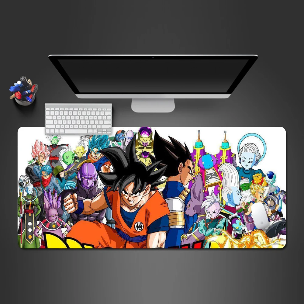 Dragon Ball Wukong коврик для мыши плеер геймер коврики домашняя компьютерная клавиатура Коврик для мыши анимационный коврик для мыши практичный не прокручивающийся сбоку