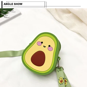 

Cute Cartoon Women Bag Ice Cream Fruit Mini Shoulder Bag Mobile Phone Bag Children Crossbody Messenger Bag for Travel Girls