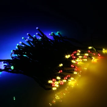 

Led String Lights 100-LED String Light High Voltage EU/US Plug Holiday Lighting Outdoor Xmas Tree Decoration String Lamp