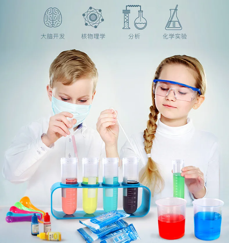 

Children Fun Science Experiment Toy Stem Equipment Set Young STUDENT'S Kindergarten Hand-made Material