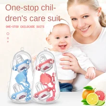 Ensemble de sucette en Silicone pour bébé, ensemble de sucette de dessin animé + chaîne, Pack de combinaison pour bébé, bouche de sommeil et de jeu 