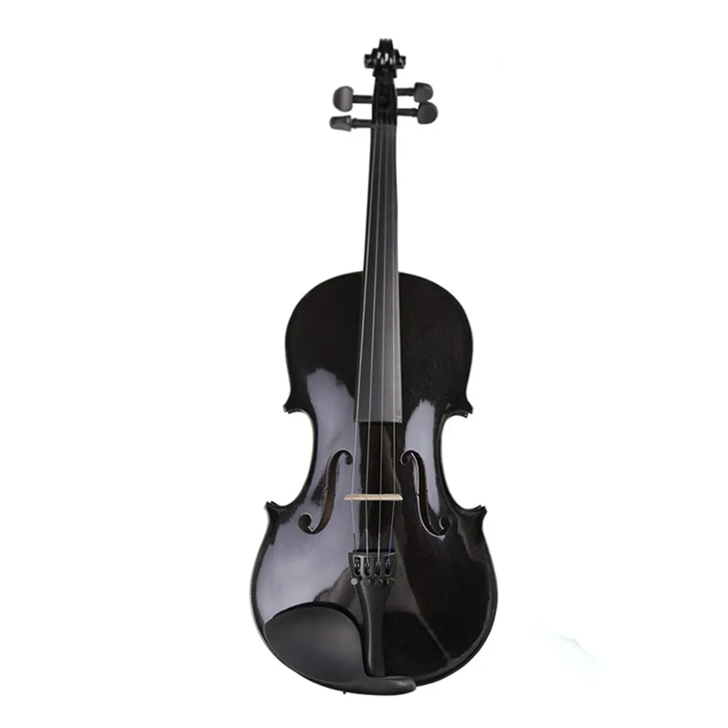 Full Set Accessories High Quality Student Beginner Black Violin 4/4 Violino 3/4 Viola Fiddle w/ Case Bow Rosin | Спорт и развлечения