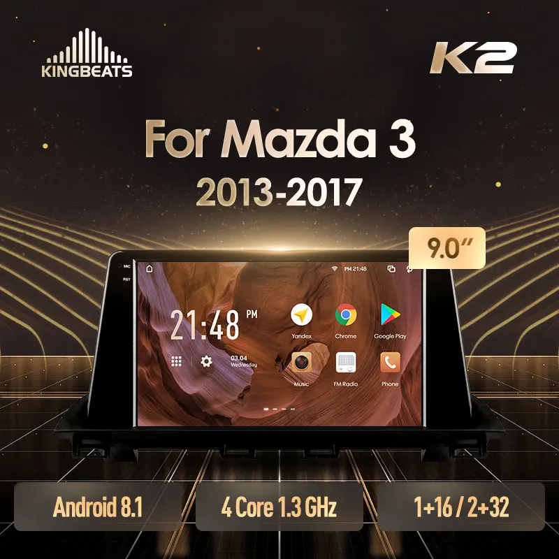 KingBeats штатное головное устройство For Mazda 3 Mazda3 Axela BM 2013 2017 GPS Android 8.1 автомагнитола на