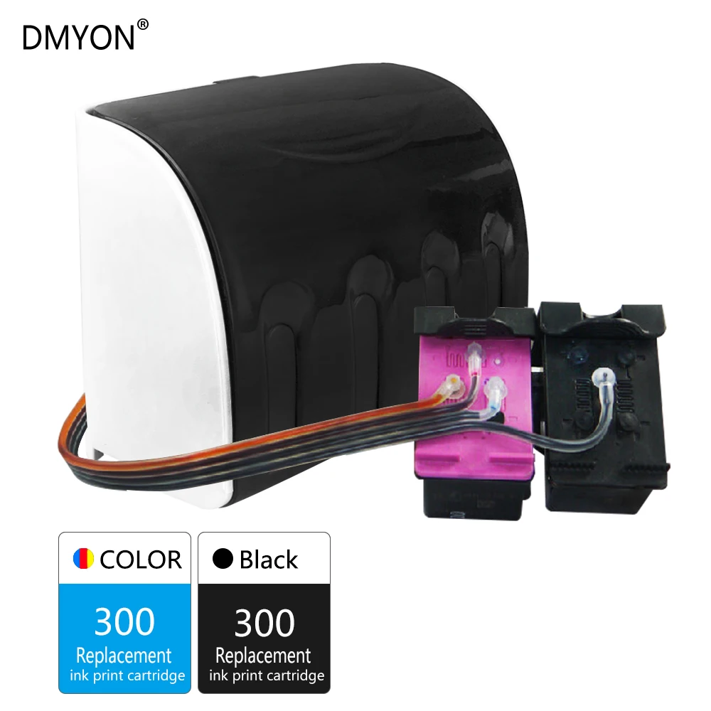 DMYON 300 СНПЧ замена чернил для HP XL Deskjet D1660 D2560 D2660 D5560 F2420 F2480 F2492 F4210 F4224 F4272 принтер |