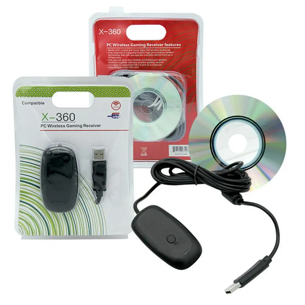 Vococal usb controlador sem fio gamepad computador portátil gaming adaptador receptor para xbox 360 xbox360 X-360 acessórios do jogo