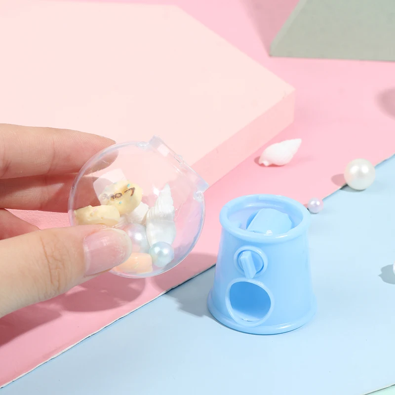 Mini Candy Machine Bubble Gumball Dispenser Coin Bank Kids Toy Chrismas Gifts Pretend Play Money Banking Toys