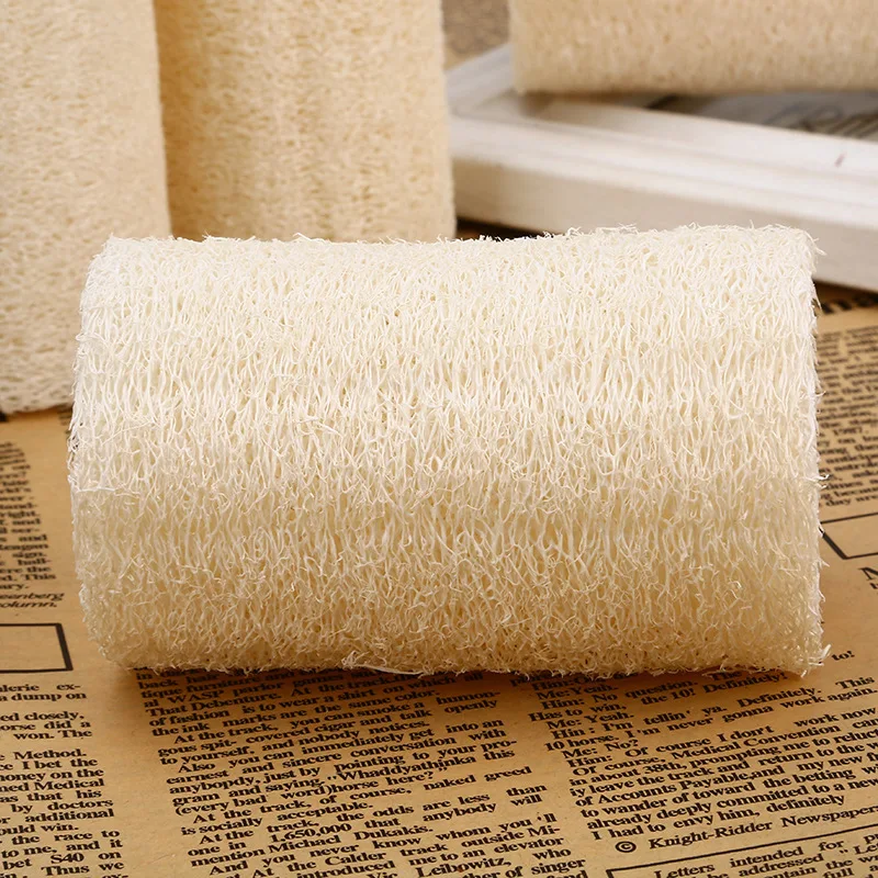Natural Loofah Bathing Sponge Plant Fiber Flatten Luffa Cross Border Loofah Practical Exfoliating Scrub Luffa Rubbing Towel