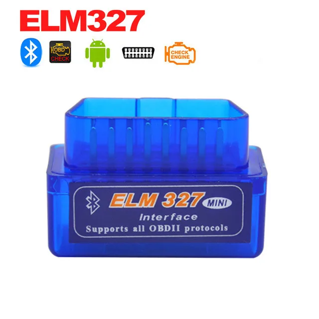 ELM327 Bluetooth OBD2 сканер супер мини автомобильный диагностический двигателя