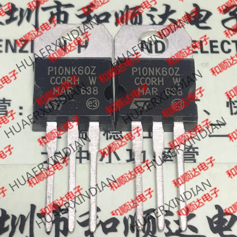 20 шт./лот P10NK60Z STP10NK60Z-220 600V 10A