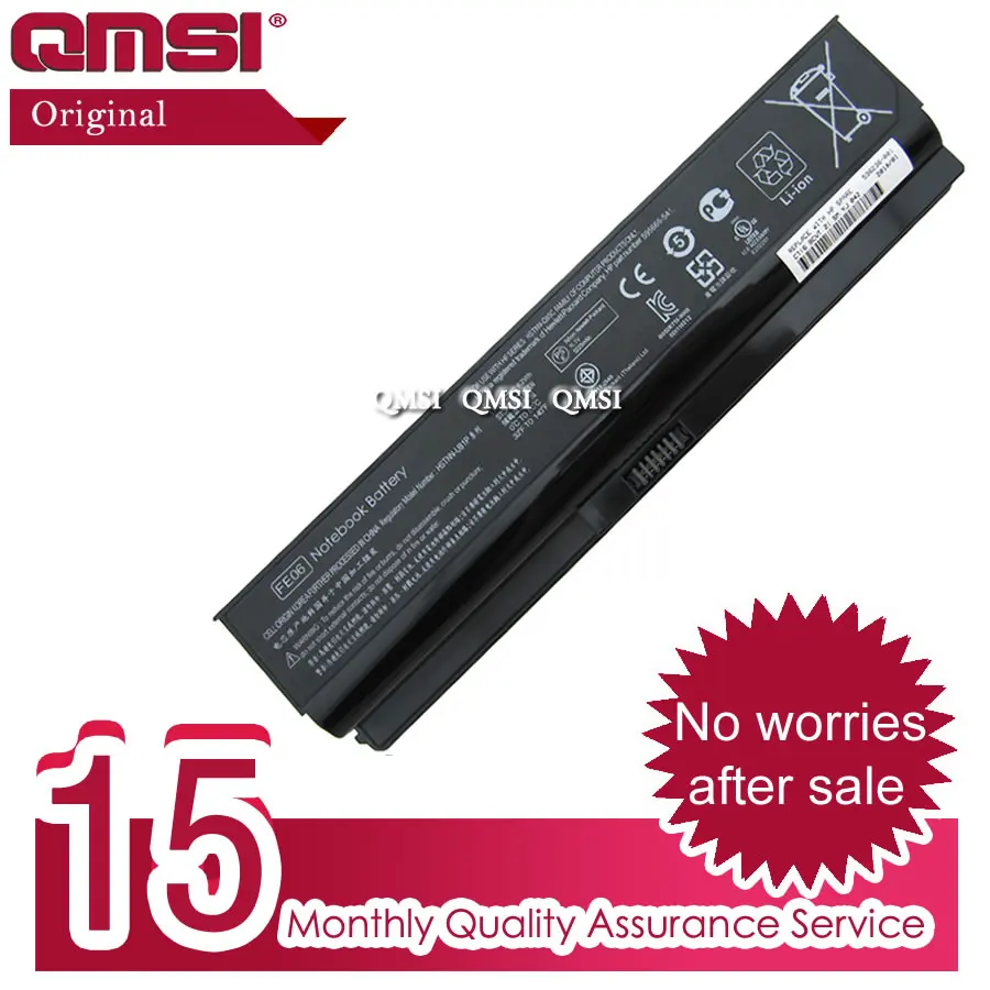 QMSI ноутбук батарея 5220 м FE06 HSTNN-UB1Q HSTNN-UB1P HSTNN-CB1P HSTNN-CB1Q 62WH