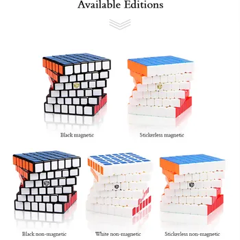 

Qiyi SHADOW M Magic Cube 6x6 Magnetic Balls Fun Educational Toys For Adults Speed Professional Puzzle Stickerless Cubo Magico