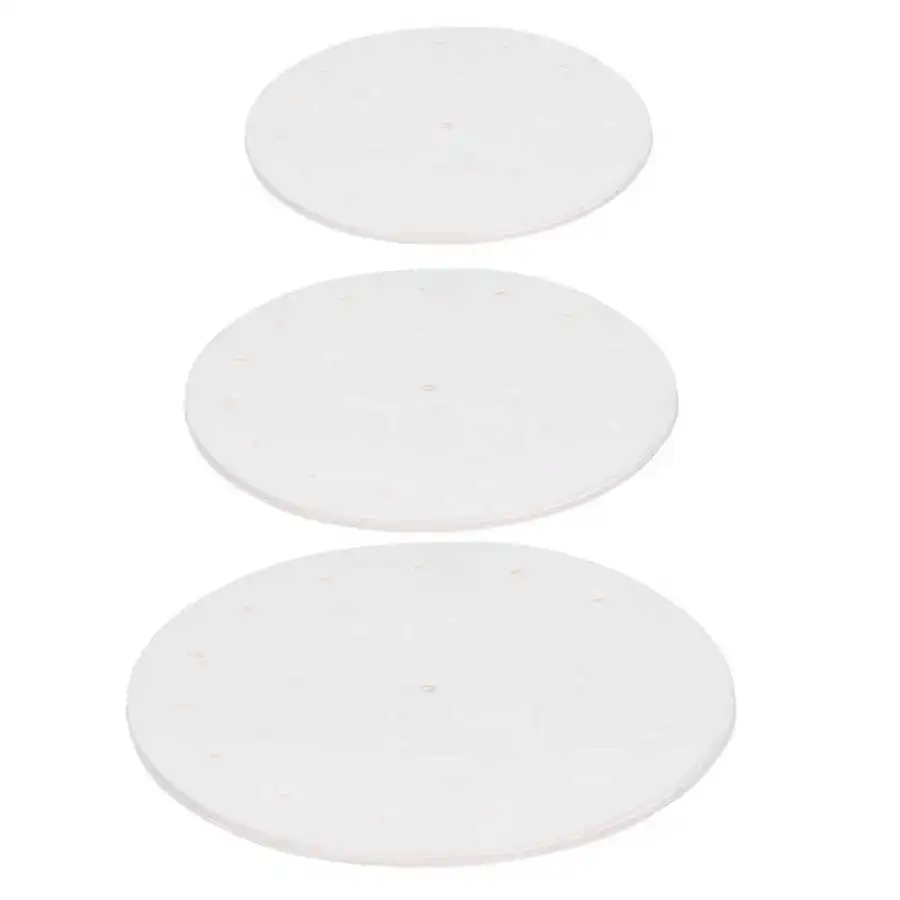 

100Pcs Fryer Accessories Non-Stick Oil Absorbing Paper Round Barbecue Paper for Fryer Deep Frying Pan Kitchen Appliance Part