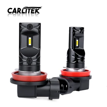 

2 PCS Carlitek 2CSP-1860 Car LED High Power 9005 HB1 9006 HB4 LED Headlight Fog Lamps Bulb Car White DC12V-24V IP68