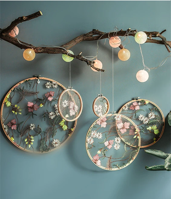 Hanging Wedding Decoration Pendant Display wall decor lace flower eco-friendly | Дом и сад