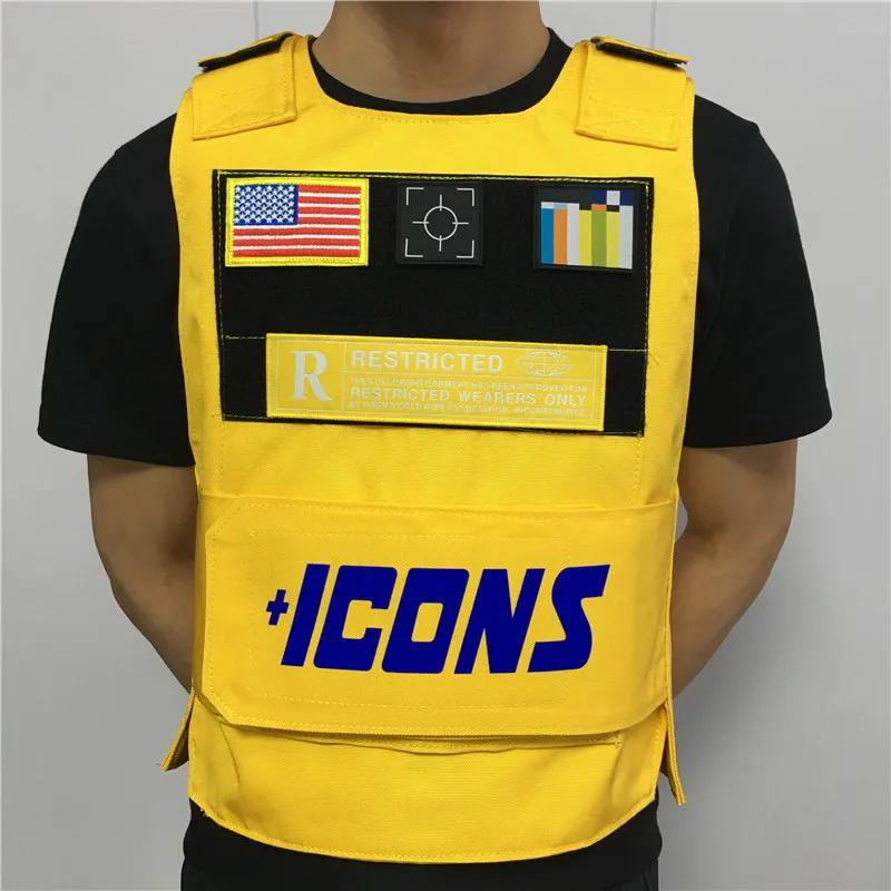 

2020 Rapper Hiphop MC VEST RAPPER BAR TANK TOP Fashion New Design Street Fashion ICONS Military militari Tactic tactical Vest