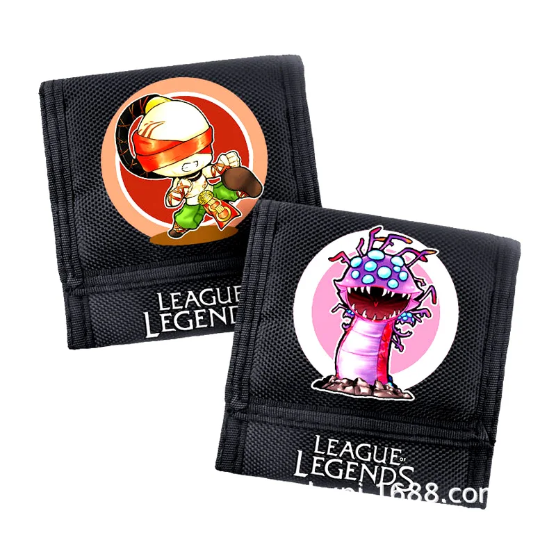 League of Legends кошелек для детей Подарки для мальчиков и девочек короткий кошелек