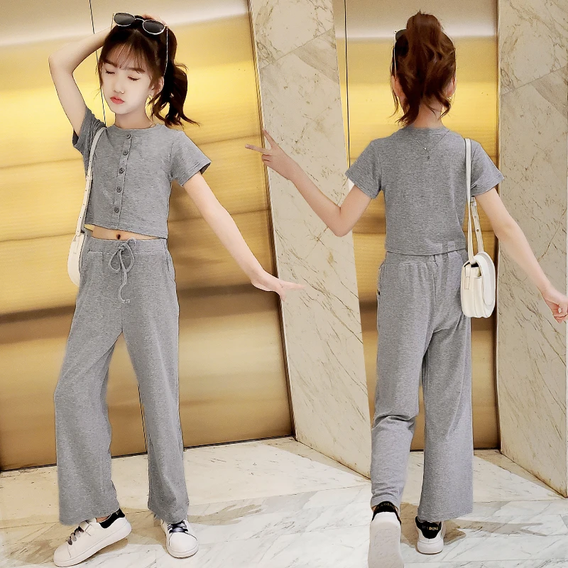 Conjunto deportivo de dos piezas para chica, ropa ajustada, bonito, para verano, 13 piezas - Madre