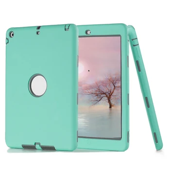 

Tablet Full-body Rugged Shockproof Heavy Duty Anti-fall Protective Case Hybrid Silicone Cover Built-in Screen For Ipad Mini