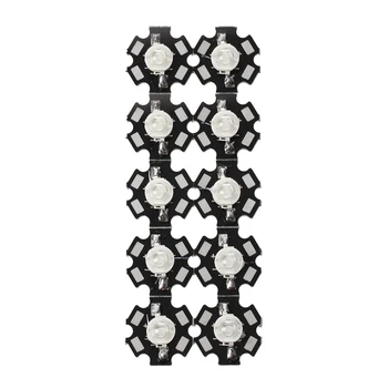 

10pcs 3W high power Star light bulb LED lamp (blue)