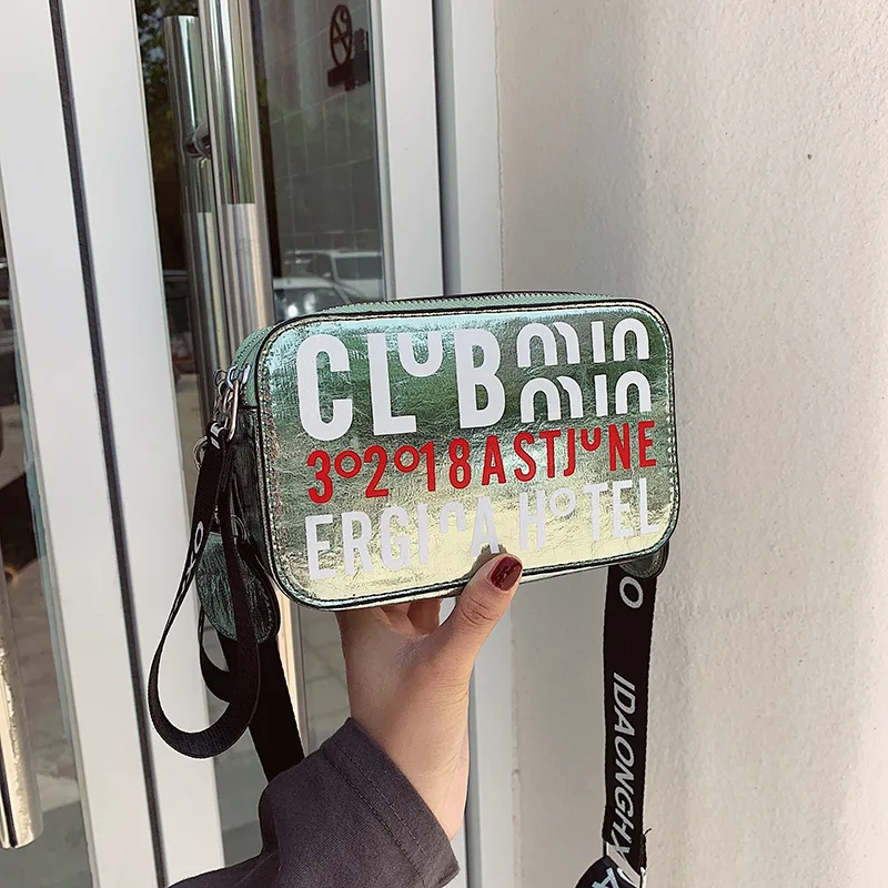 

High Grade Sense Camera Bag Small Bag Women's 2019 New Style Korean-style INS Versatile Summer Wide-Strap Crossbody Bag