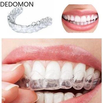 

2/4PCS Thermoforming Moldable Mouth Dental Teeth Whitening Trays Bleaching Molding Trays Oral Care Gel Mouthguard Tray Dropship