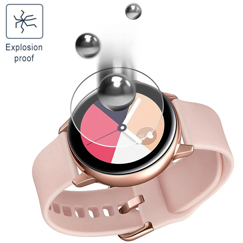 For Samsung Galaxy Watch Active2 Screen Protector Hydrogel Film TPU Explosion Proof Clear HD Guard Frontier Cover 40/41/44/45mm