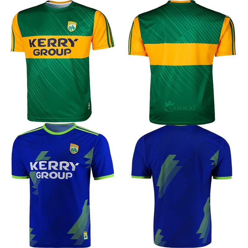 Kerry-ropa deportiva de Rugby para hombre, camisetas de talla S-5XL, 2021
