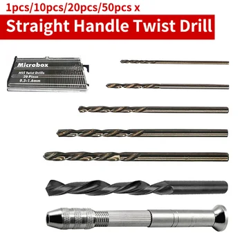 

Twist Hole Drill Bit Set HSS M35 Co Drill Bit 1mm 1.5mm 2mm 2.5mm 3mm for Steel/Stainless Steel/Wood 1pc/10pcs/20pcs/50pcs